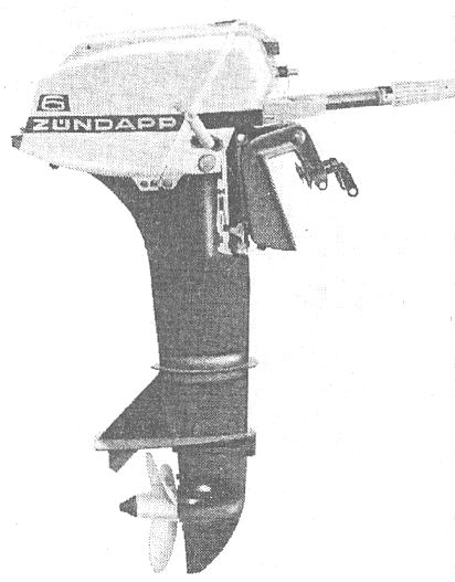Zndapp-Schaltplan Typ 304-01L5 Normalschaft Bootsmotor